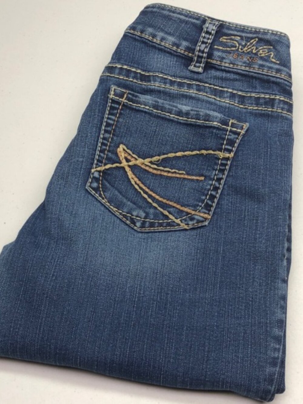 SILVER SUKI CAPRI JEANS 31x27 ⭐️
